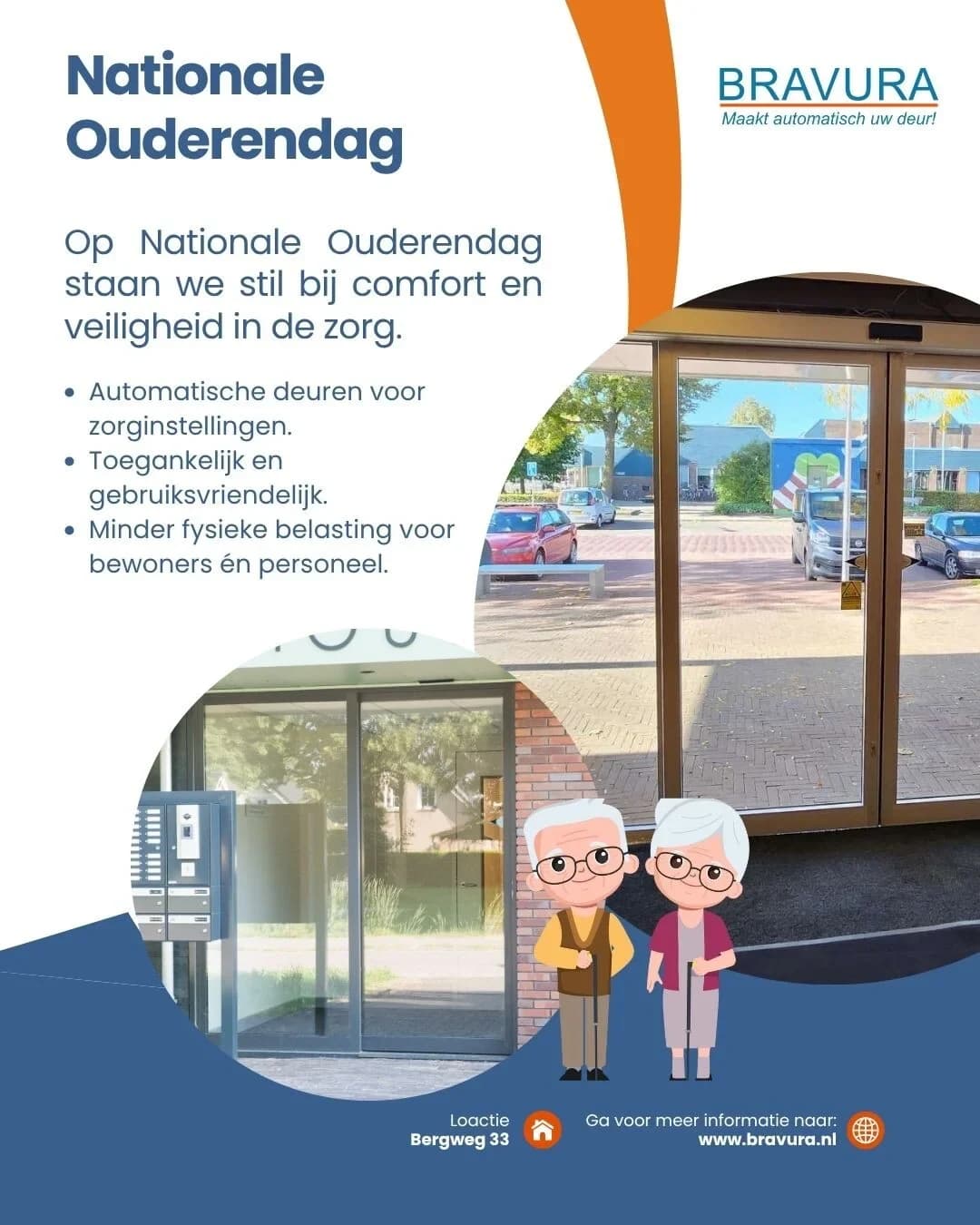 Post voor Bravura over de Nationale Ouderendag